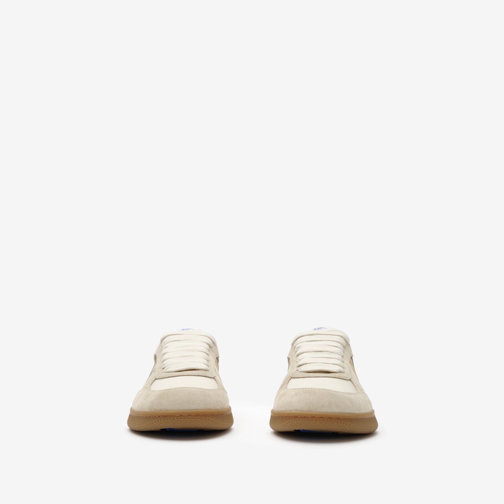  Giày Nam Burberry Suede Check Terrace Sneakers 'Beige' 