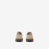  Giày Nam Burberry Suede Check Terrace Sneakers 'Beige' 