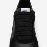  Giày Nam Burberry Suede Check Terrace Sneakers 'Black'​ 