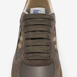  Giày Nam Burberry Suede Check Terrace Sneakers 'Grey' 