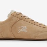  Giày Nam Burberry Suede Knight Runner Sneakers​ 'Beige' 