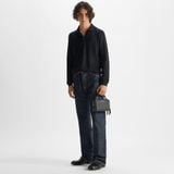  Giày Nam Fendi Ateneo Loafers 'Black' 