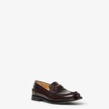  Giày Nam Fendi Ateneo Loafers 'Burgundy' 