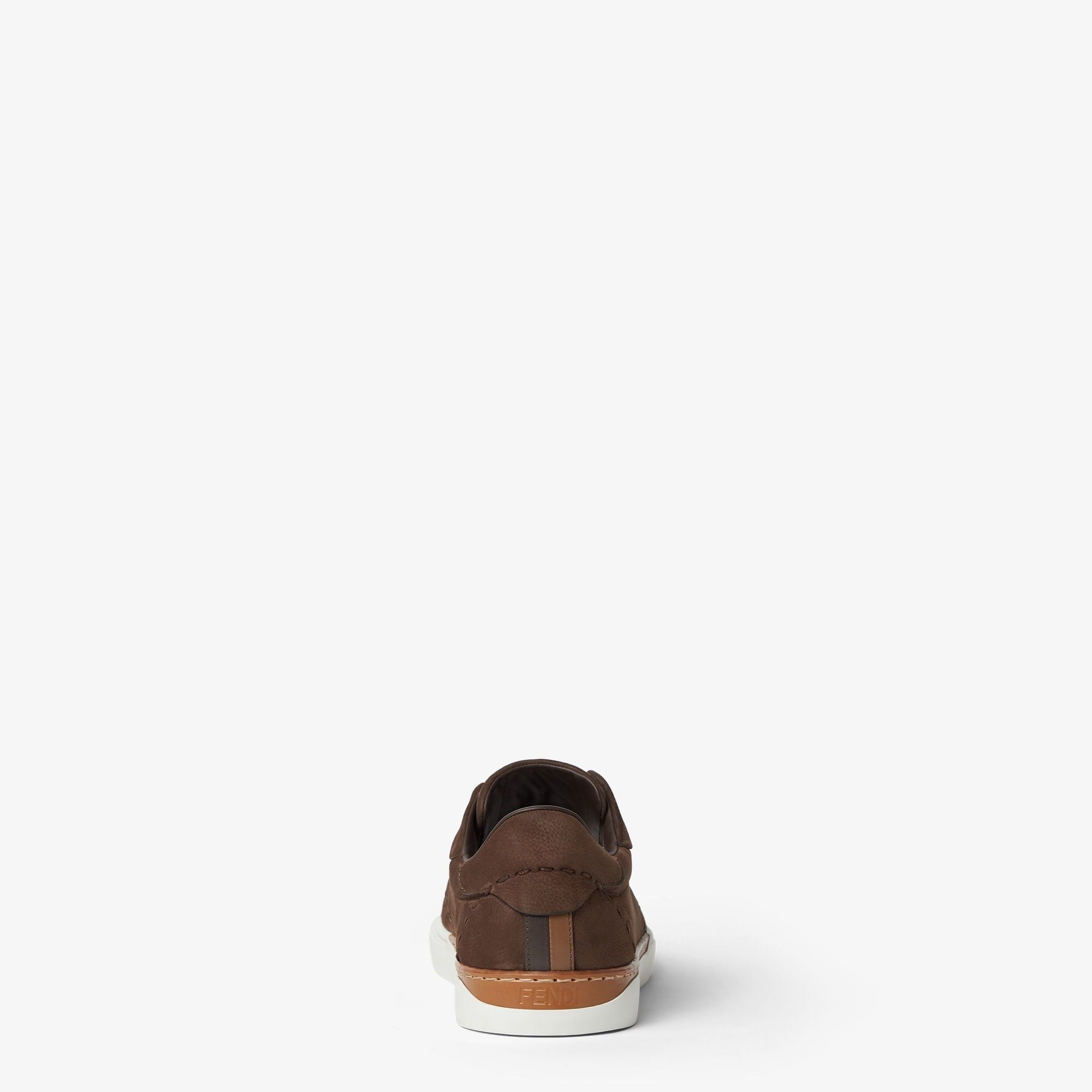  Giày Nam Fendi City Trainers 'Brown' 