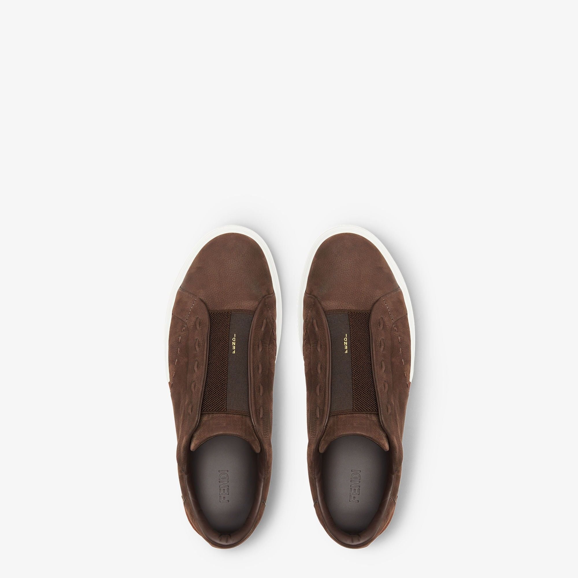  Giày Nam Fendi City Trainers 'Brown' 