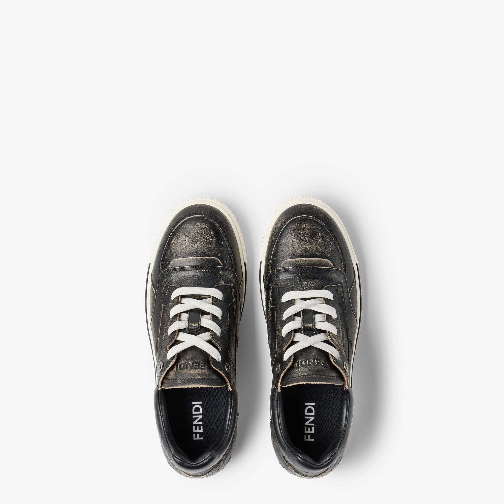  Giày Nam Fendi Fender Trainers 'Black' 
