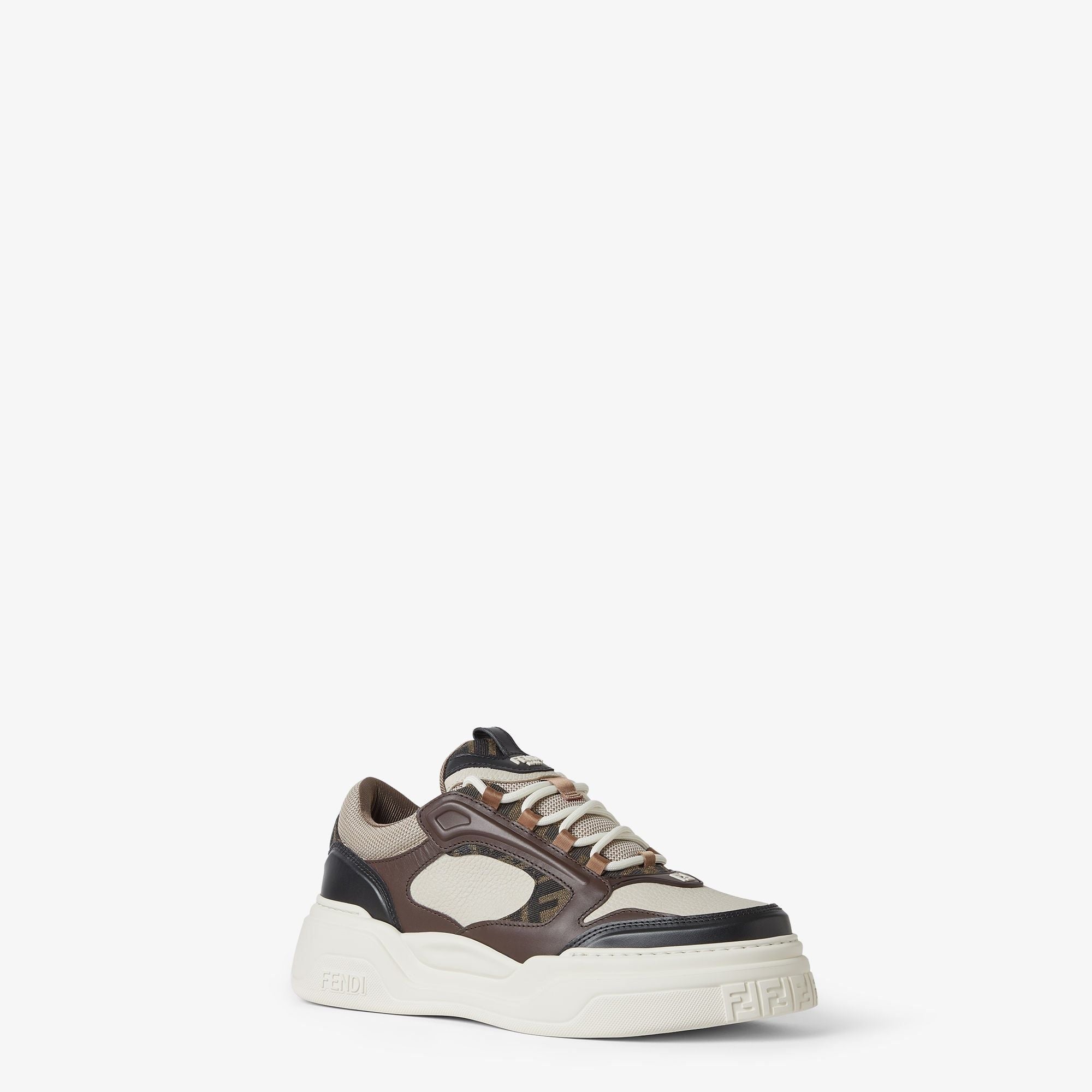  Giày Nam Fendi Force Trainers 'Brown' 