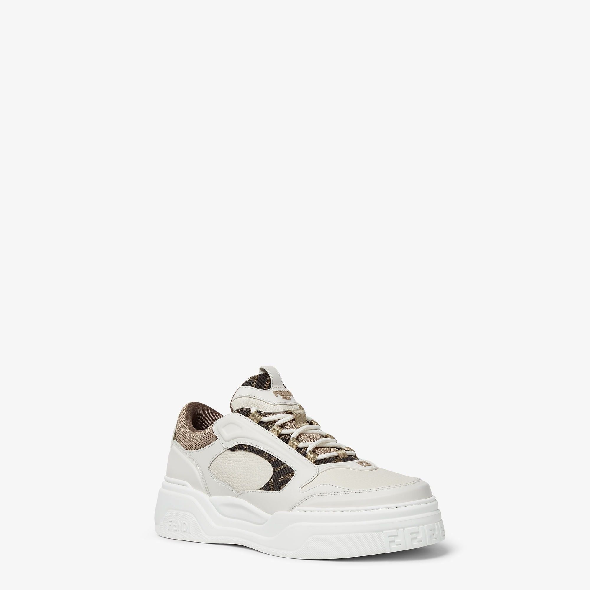  Giày Nam Fendi Force Trainers 'White' 