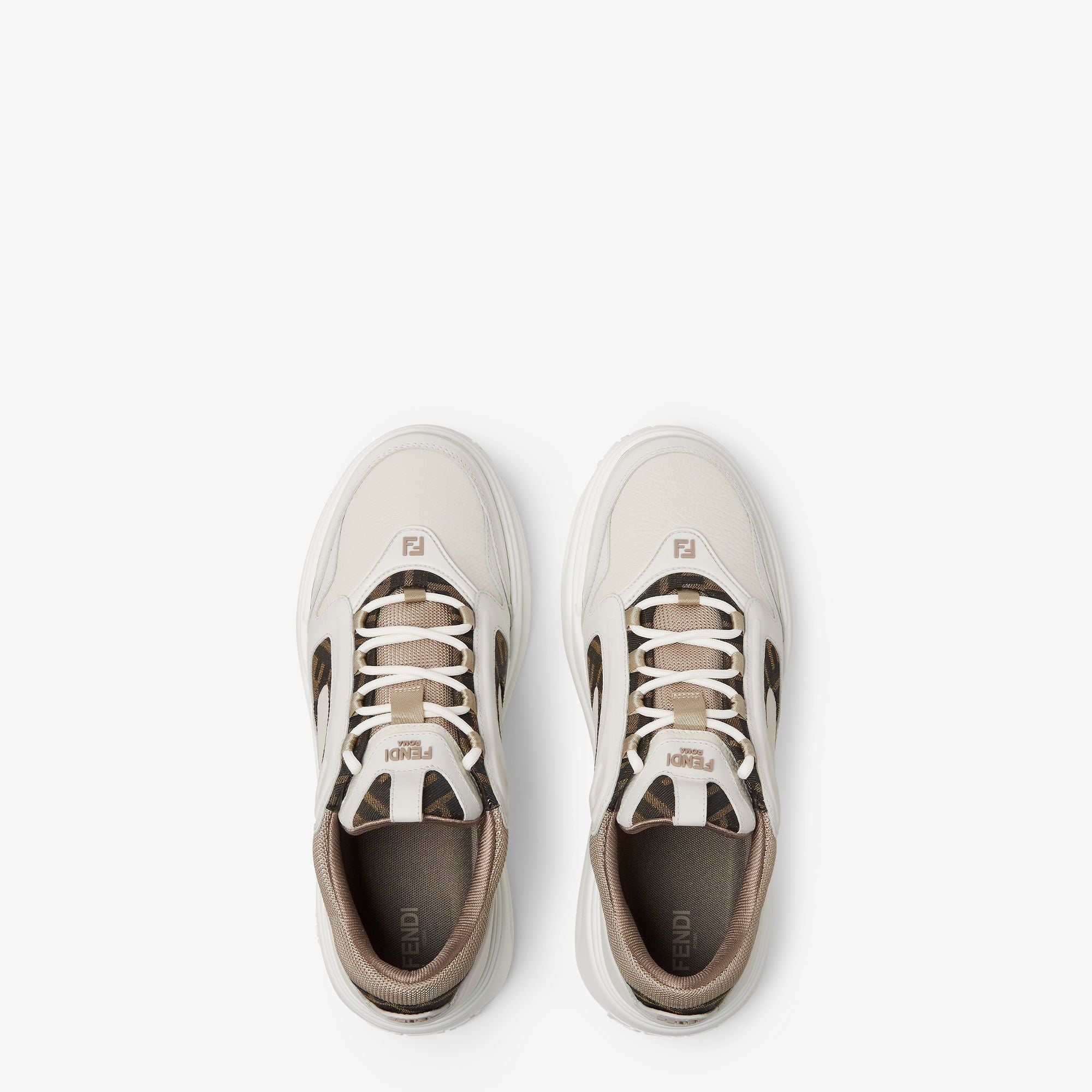  Giày Nam Fendi Force Trainers 'White' 