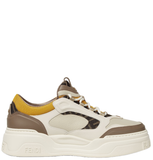  Giày Nam Fendi Force Trainers 'White Brown' 
