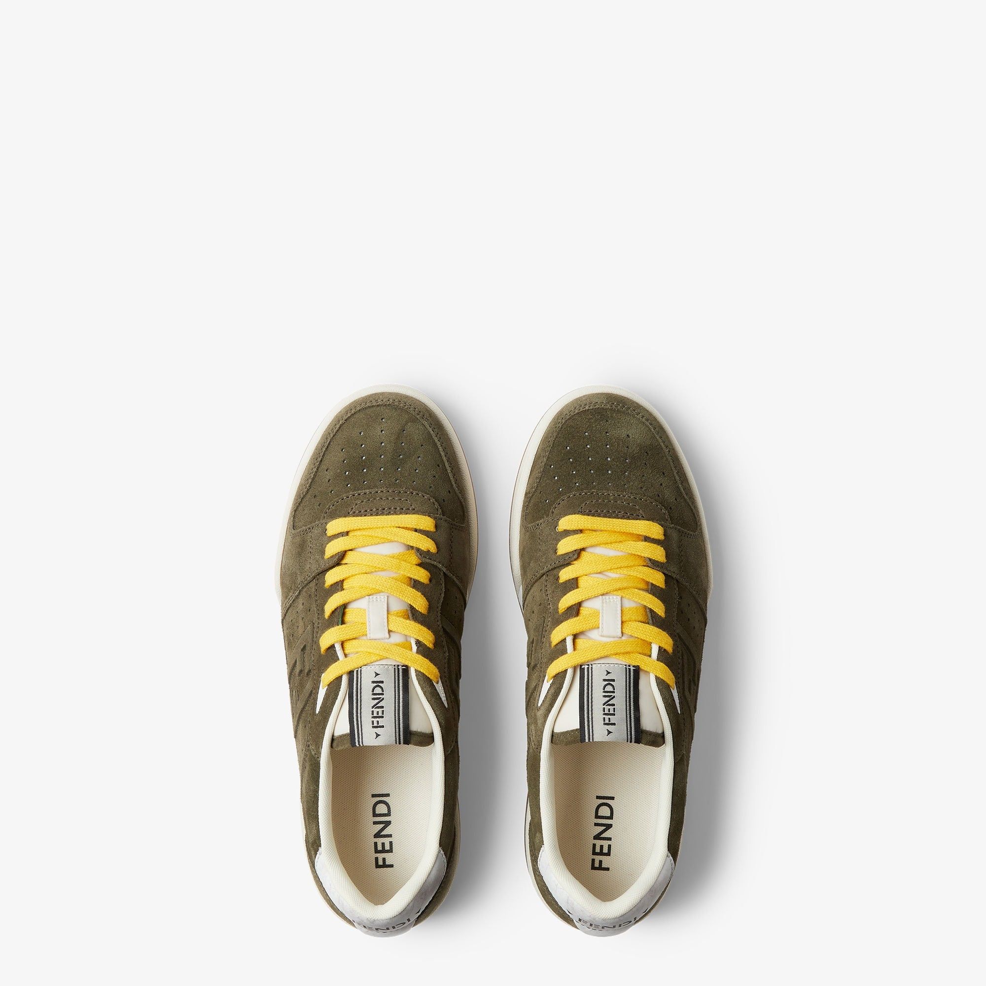  Giày Nam Fendi Match Trainers 'Green' 