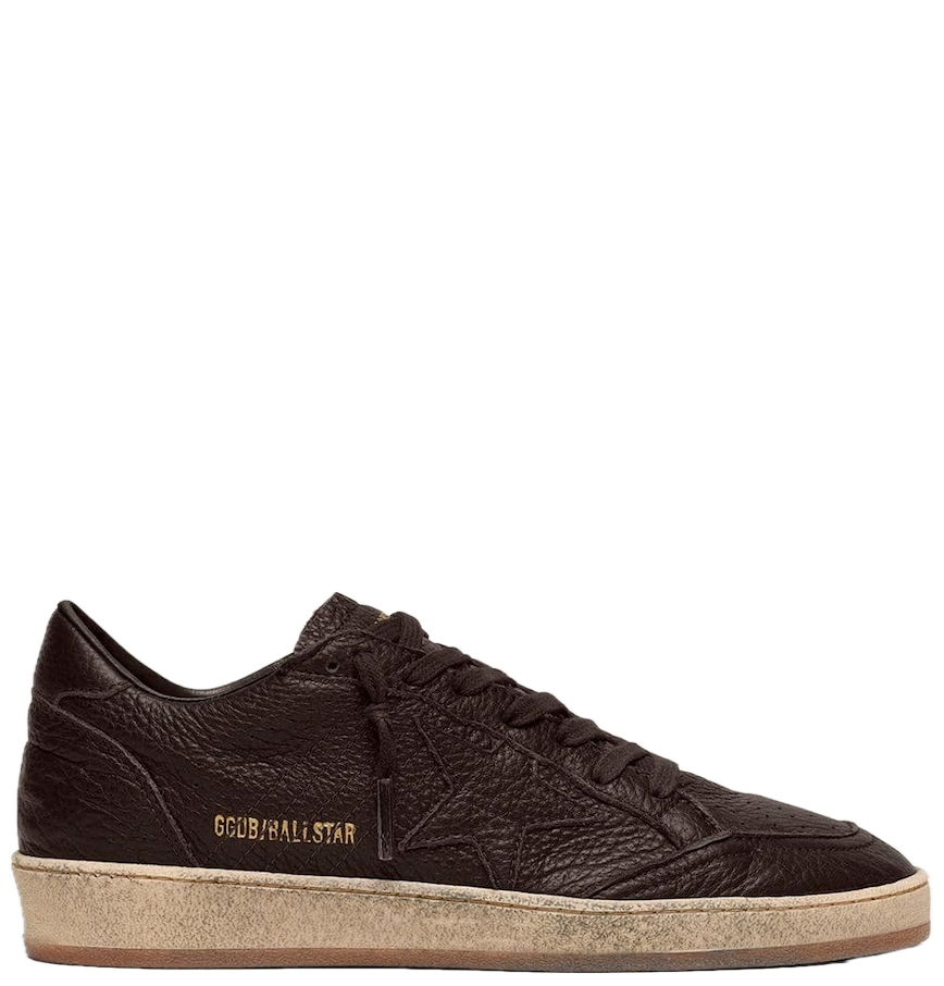  Giày Nam Golden Goose Ball Star 'Brown' 