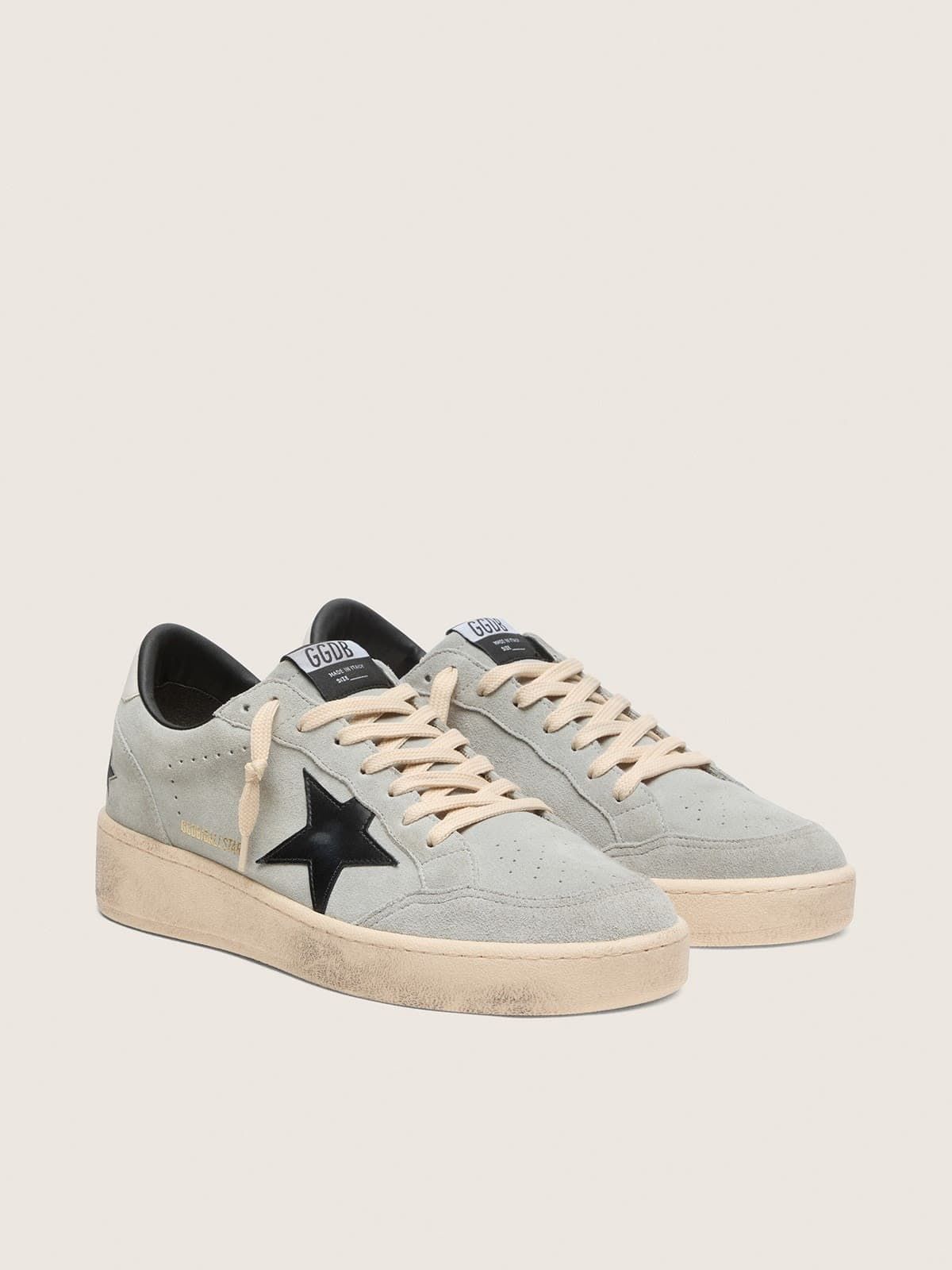  Giày Nam Golden Goose Ball Star 'Gray' 