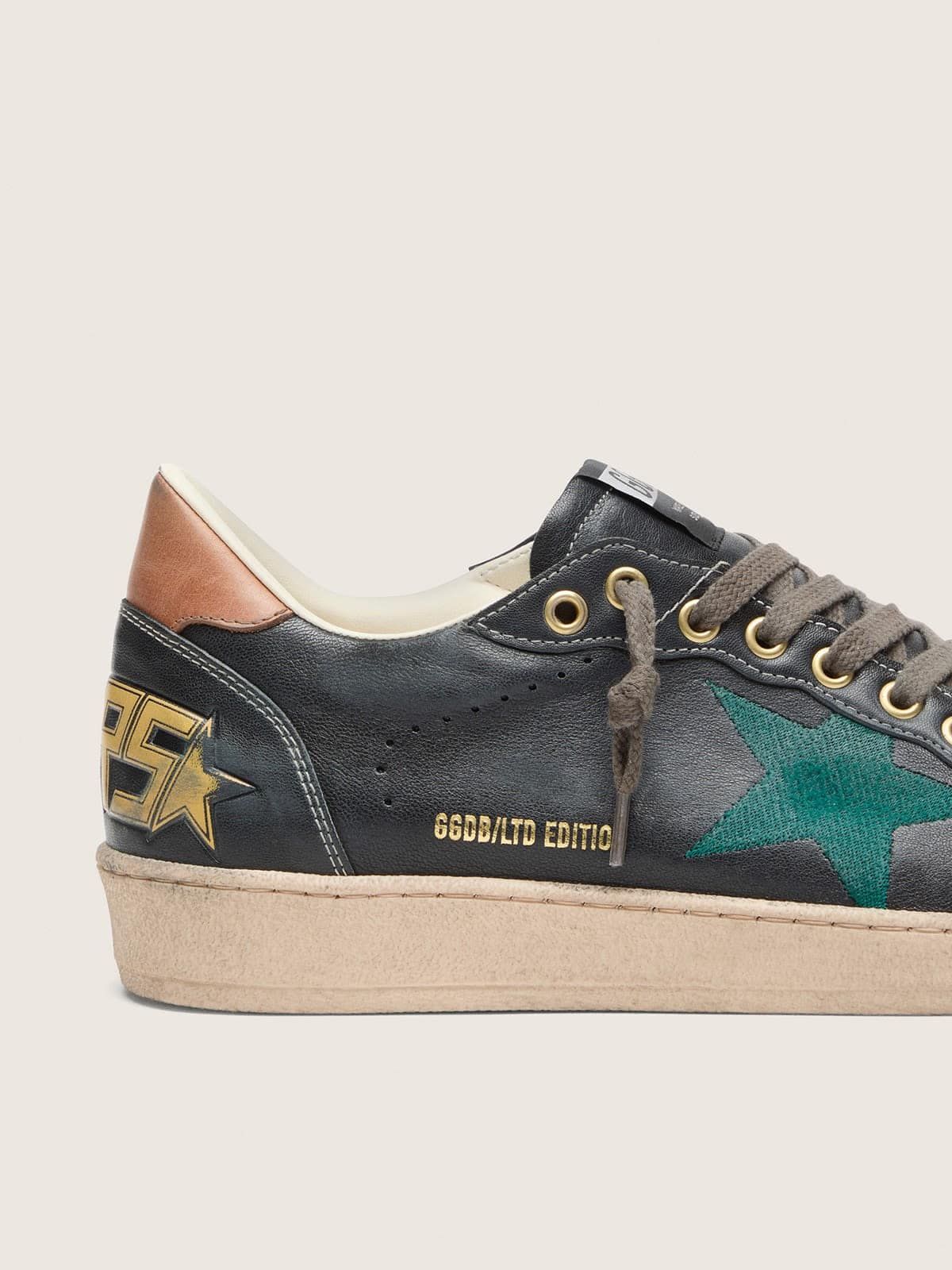  Giày Nam Golden Goose Ball Star LTD 'Black' 