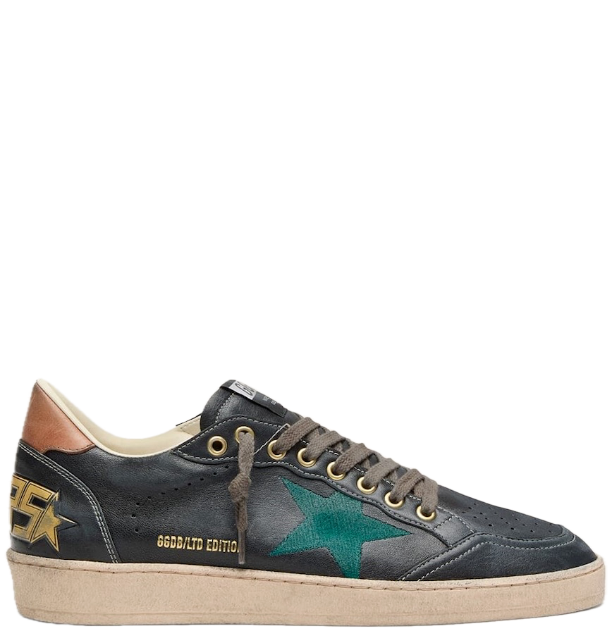  Giày Nam Golden Goose Ball Star LTD 'Black' 