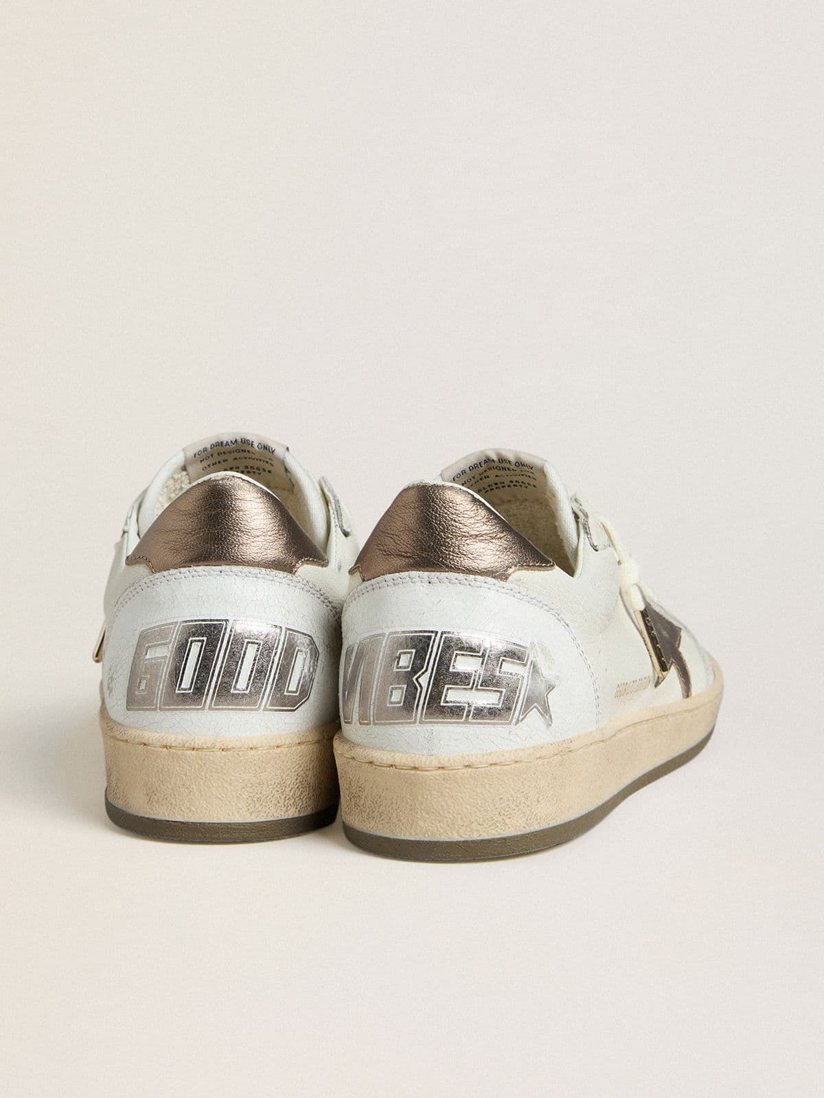  Giày Nam Golden Goose Ball Star 'White' 