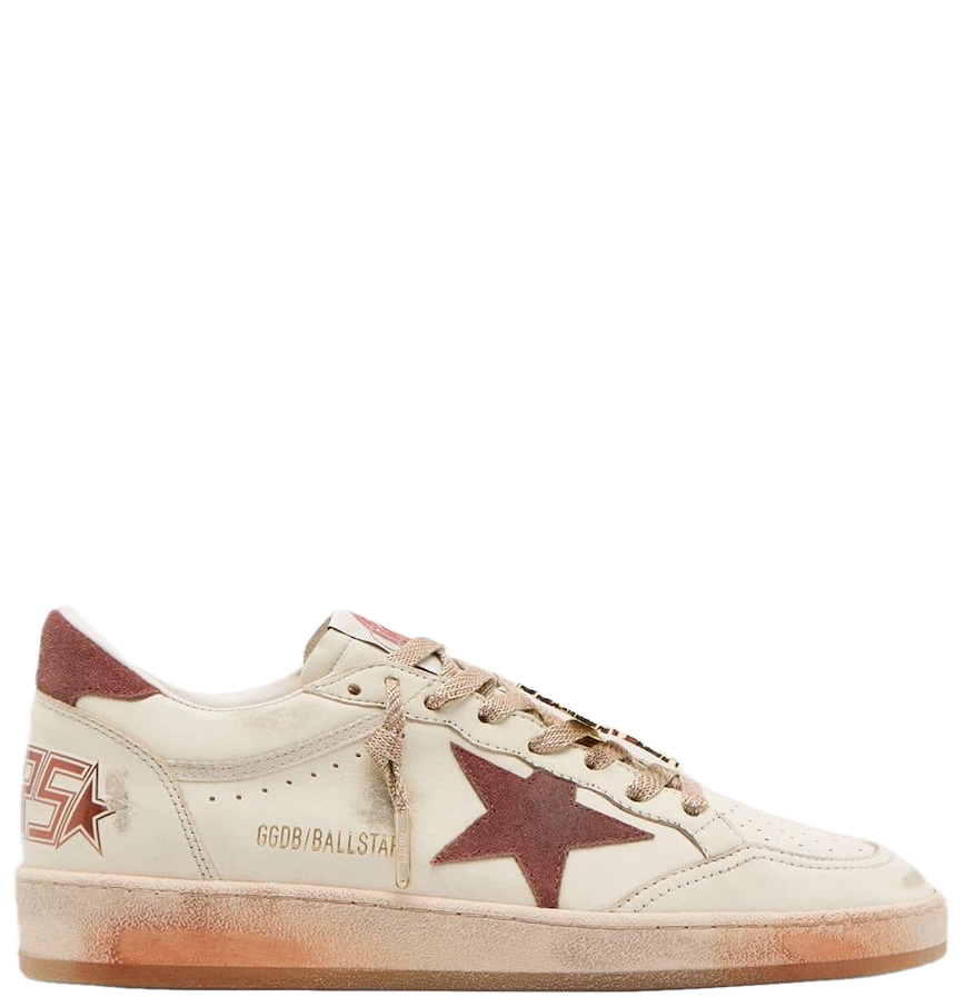  Giày Nam Golden Goose Ball Star 'White' 