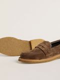  Giày Nam Golden Goose Jerry Loafer 'Brown' 