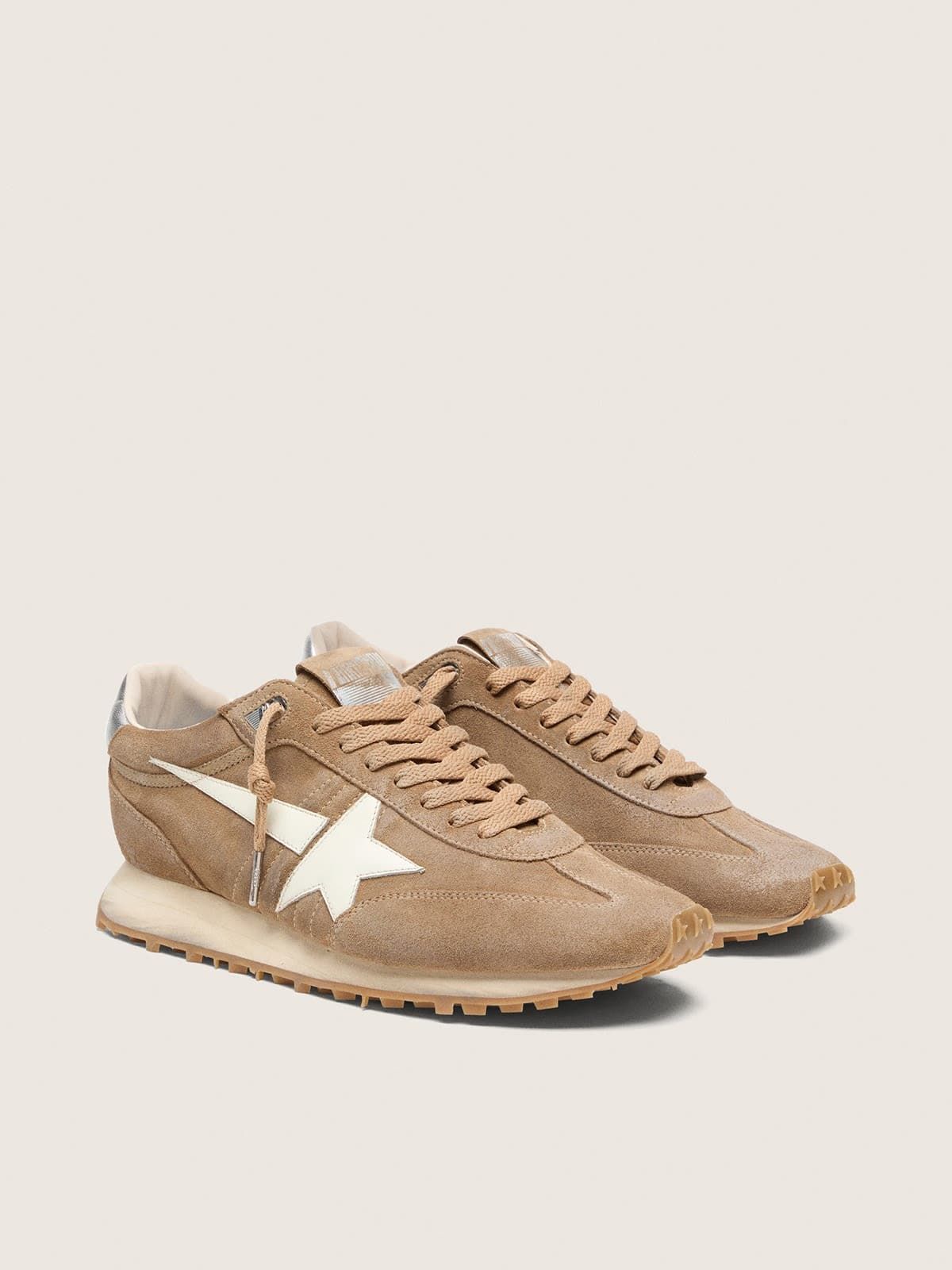  Giày Nam Golden Goose Marathon 'Tobacco' 