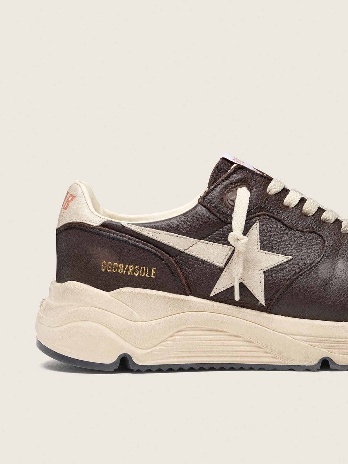  Giày Nam Golden Goose Running Sole 'Brown' 