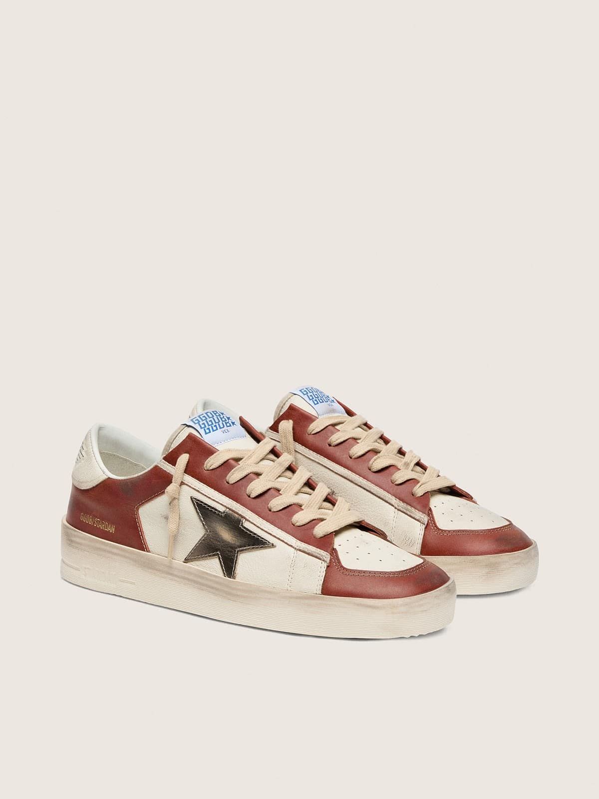  Giày Nam Golden Goose Stardan 'Brick-red' 