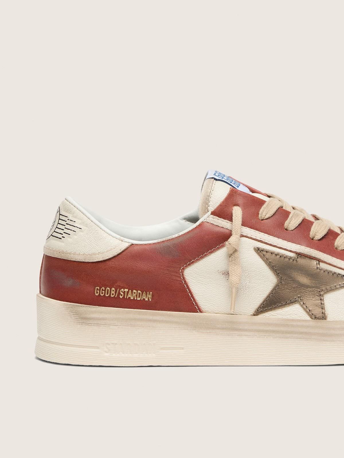  Giày Nam Golden Goose Stardan 'Brick-red' 