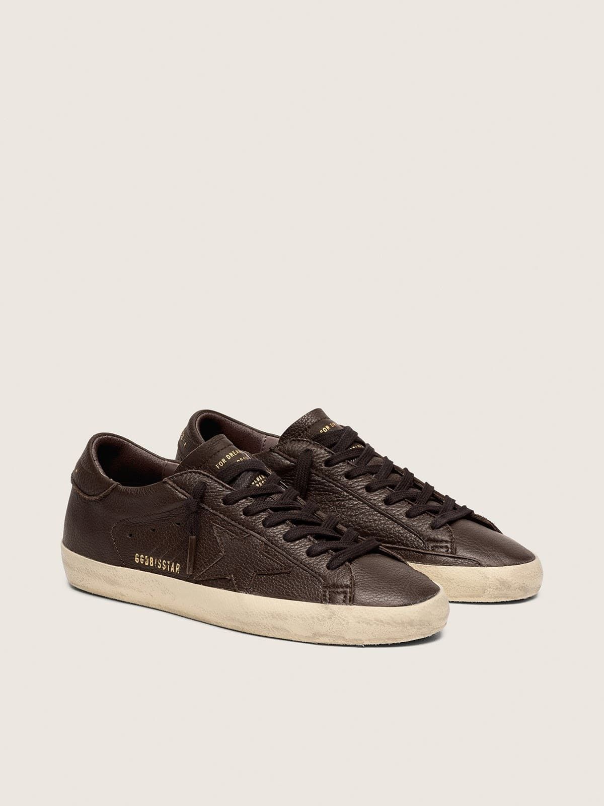  Giày Nam Golden Goose Super-Star 'Brown' 