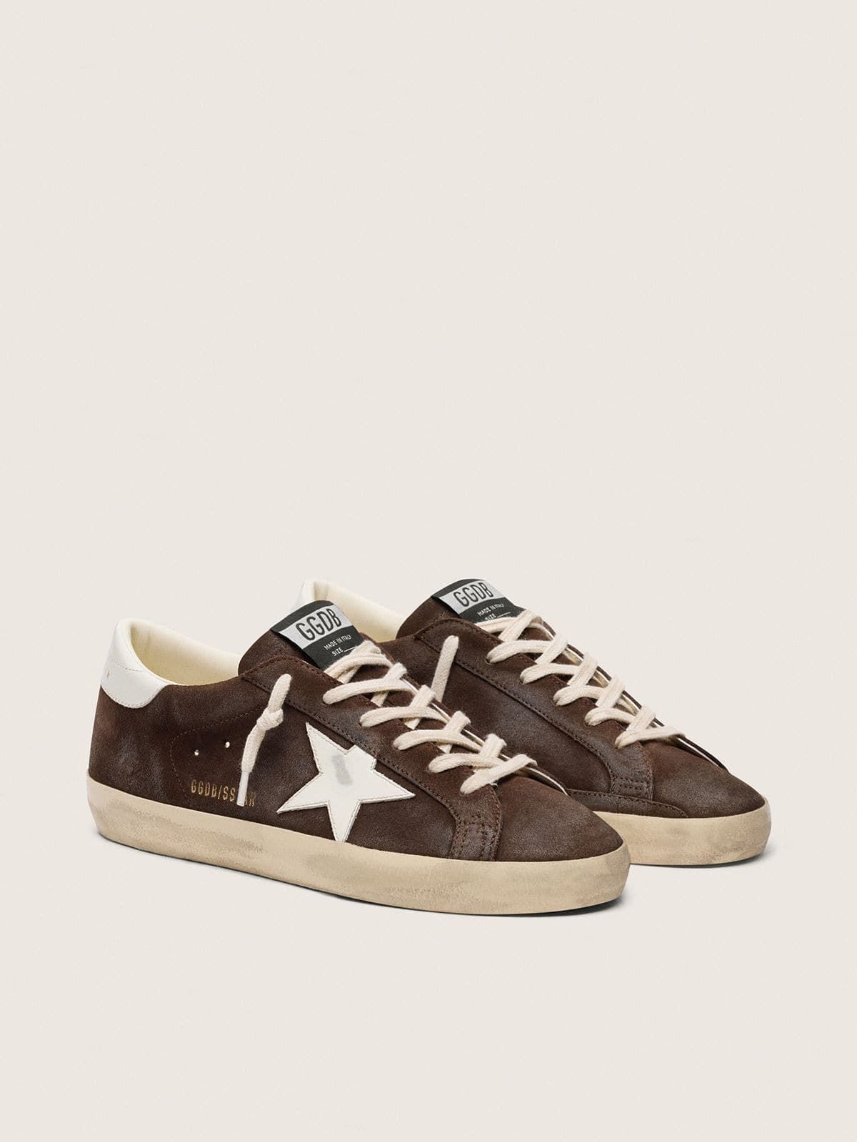  Giày Nam Golden Goose Super-Star 'Brown' 
