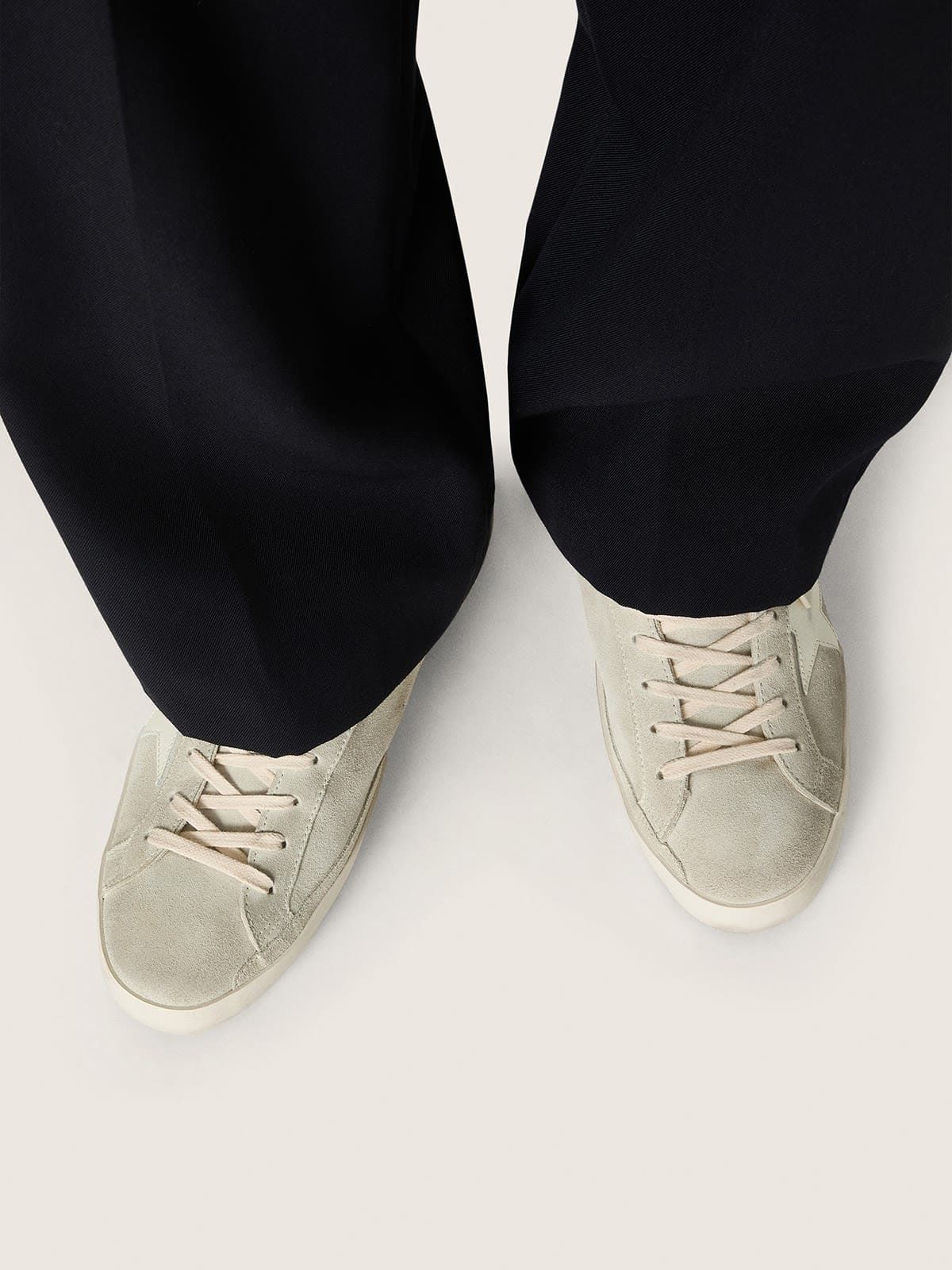  Giày Nam Golden Goose Super-Star 'Gray' 