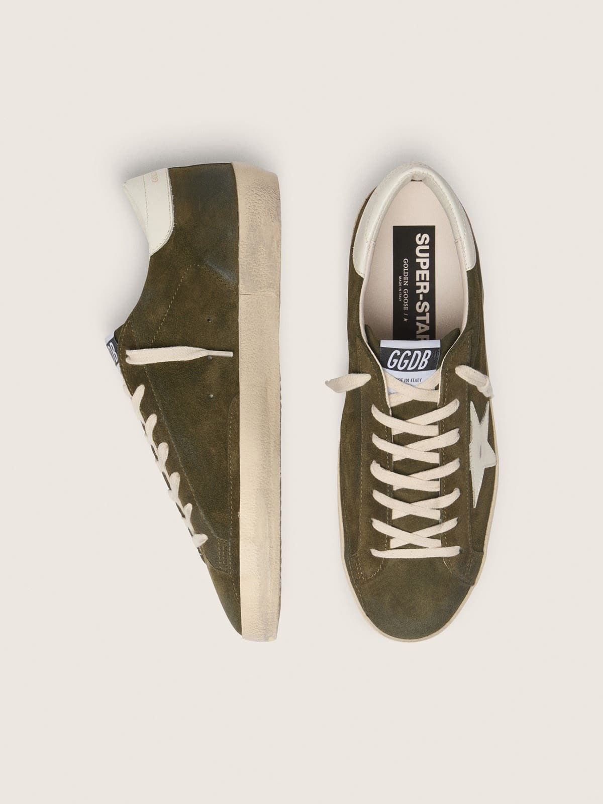  Giày Nam Golden Goose Super-Star 'Green' 