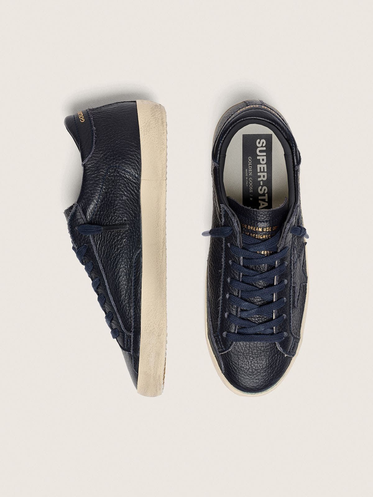  Giày Nam Golden Goose Super-Star 'Navy' 