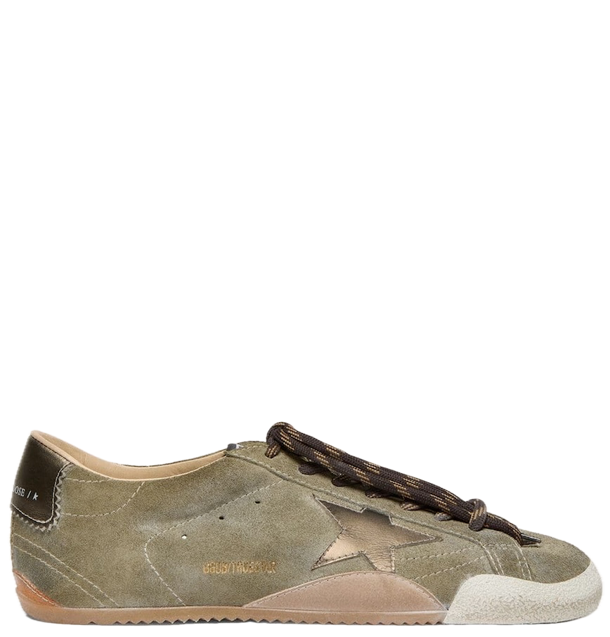 Giày Nam Golden Goose True-Star 'Olive' 