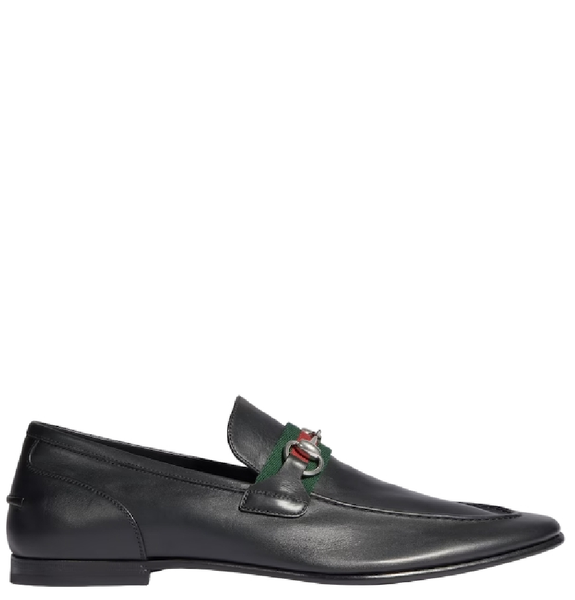  Giày Nam Gucci Como Loafer 'Black' 