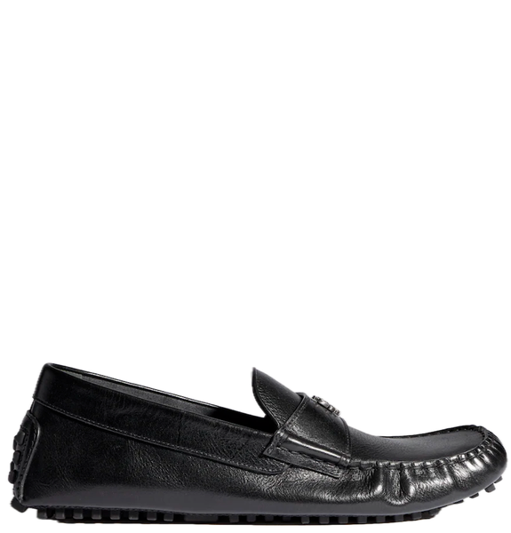  Giày Nam Gucci Driver Crest 'Black' 