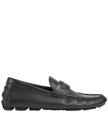  Giày Nam Gucci Driver With Web Detail 'Black' 