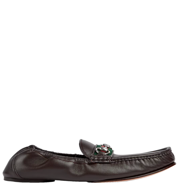  Giày Nam Gucci Horsebit 1953 Loafer 'Brown' 