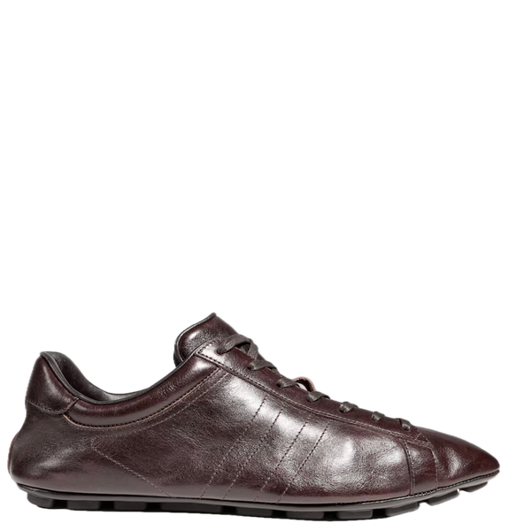  Giày Nam Gucci Lace-Up Driver 'Brown' 