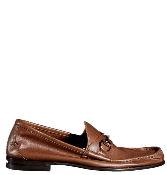  Giày Nam Gucci Lugano Loafer 'Brown' 