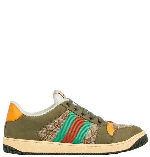  Giày Nam Gucci Screener Trainers 'Brown' 