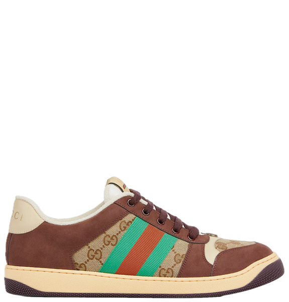  Giày Nam Gucci Screener Trainers 'Brown' 