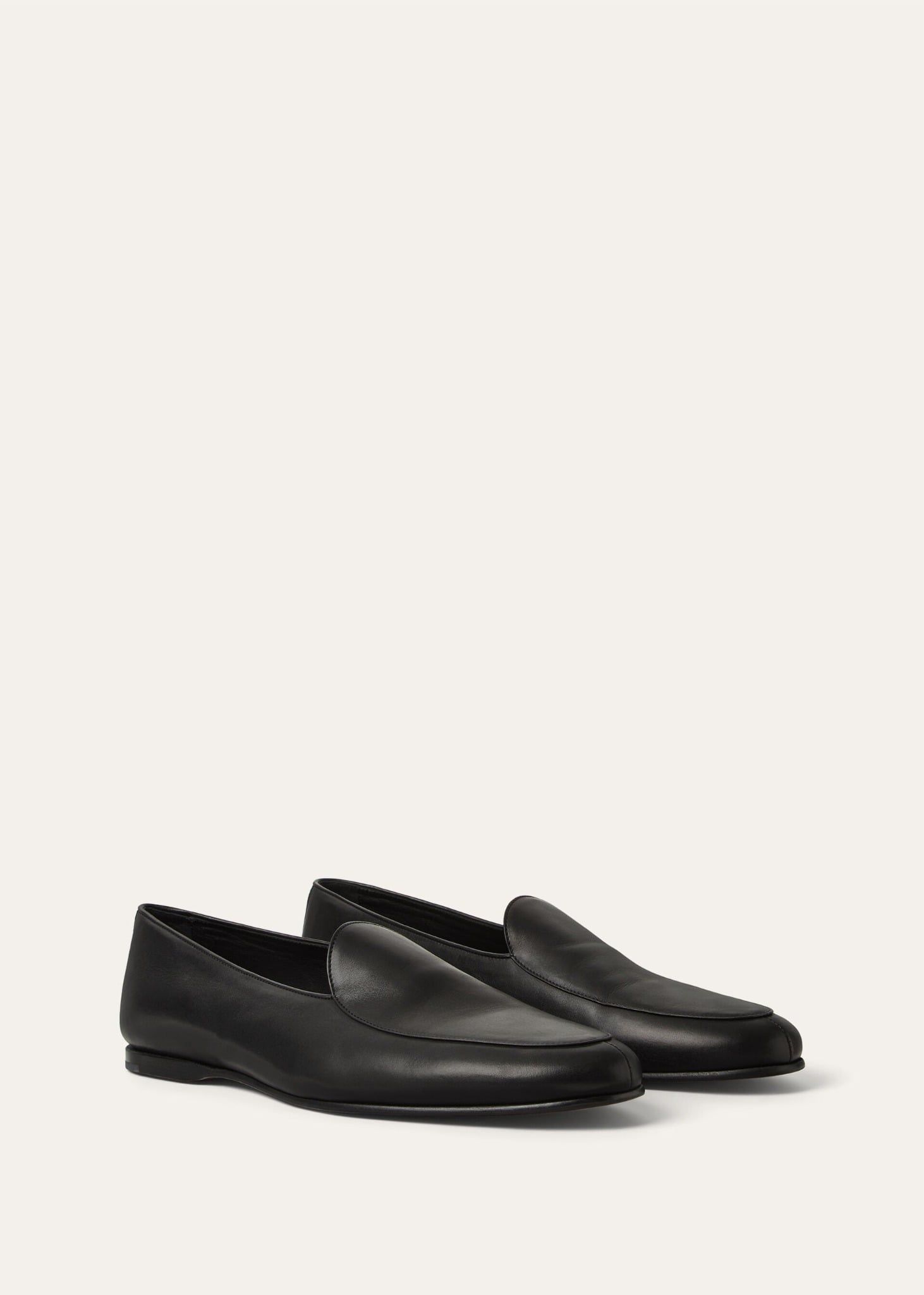  Giày Nam Loro Piana Anton Classic Walk Loafer 'Black' 