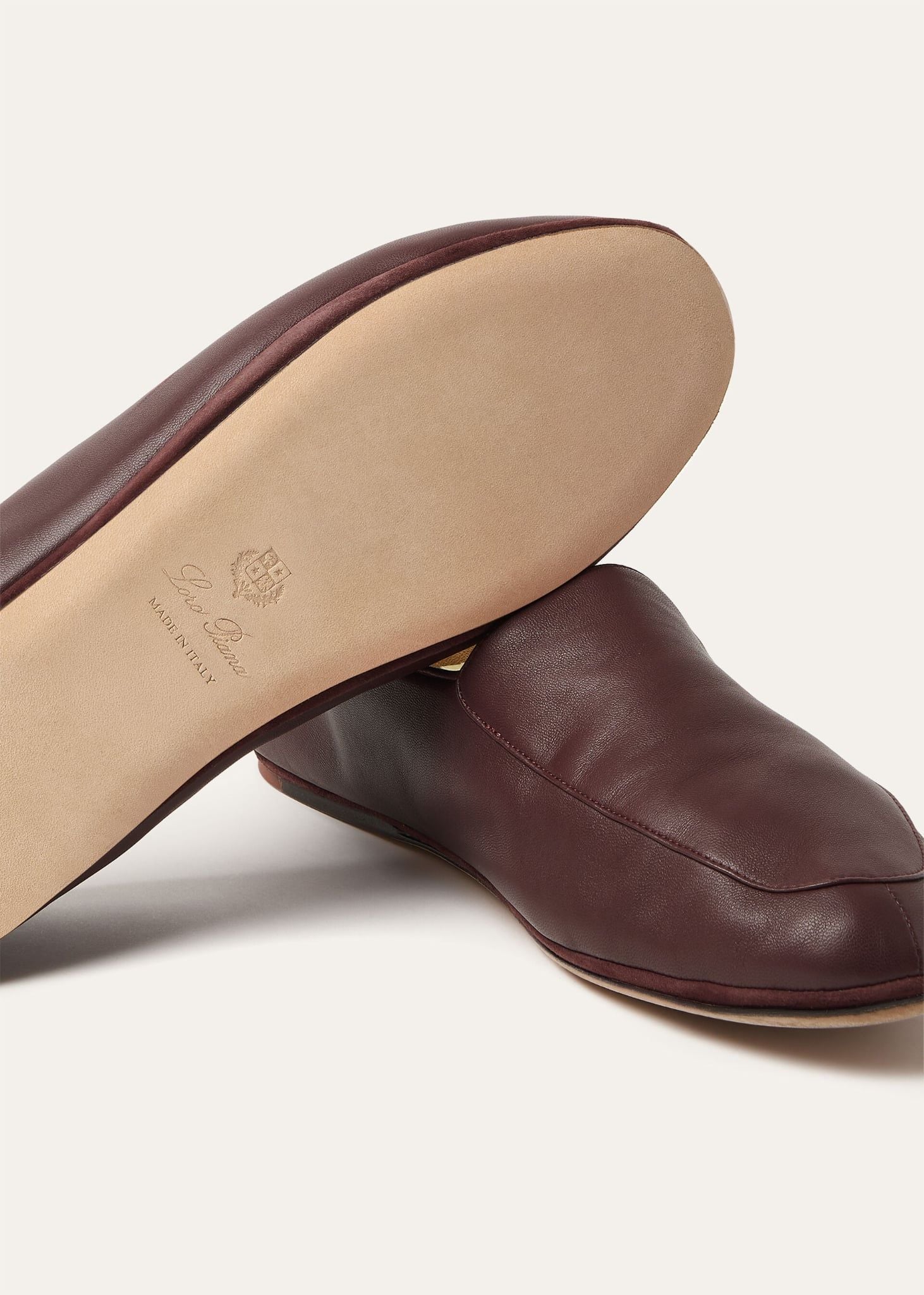  Giày Nam Loro Piana Anton Walk Loafer 'Burgundy' 