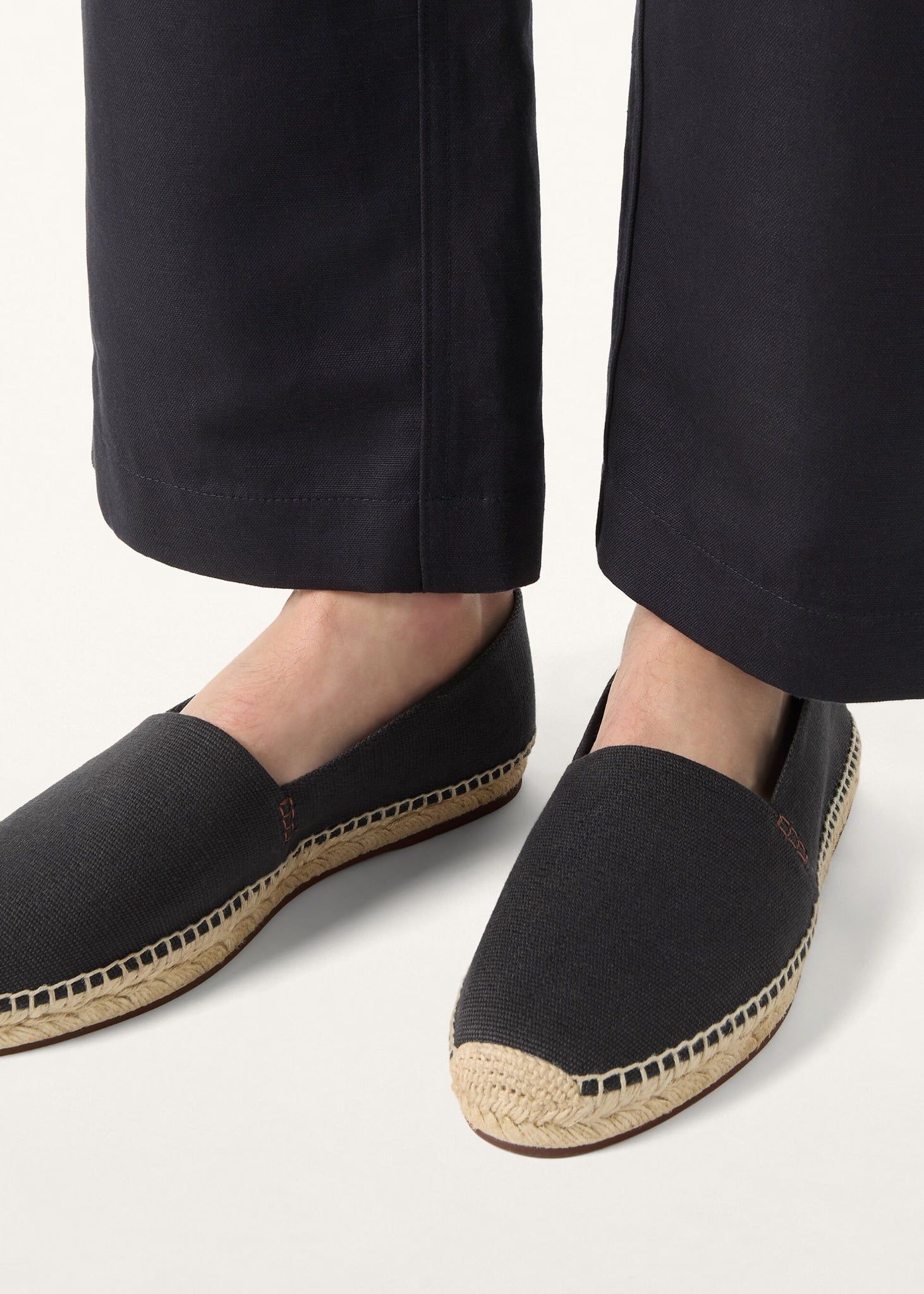  Giày Nam Loro Piana Basque Walk Espadrille 'Navy' 