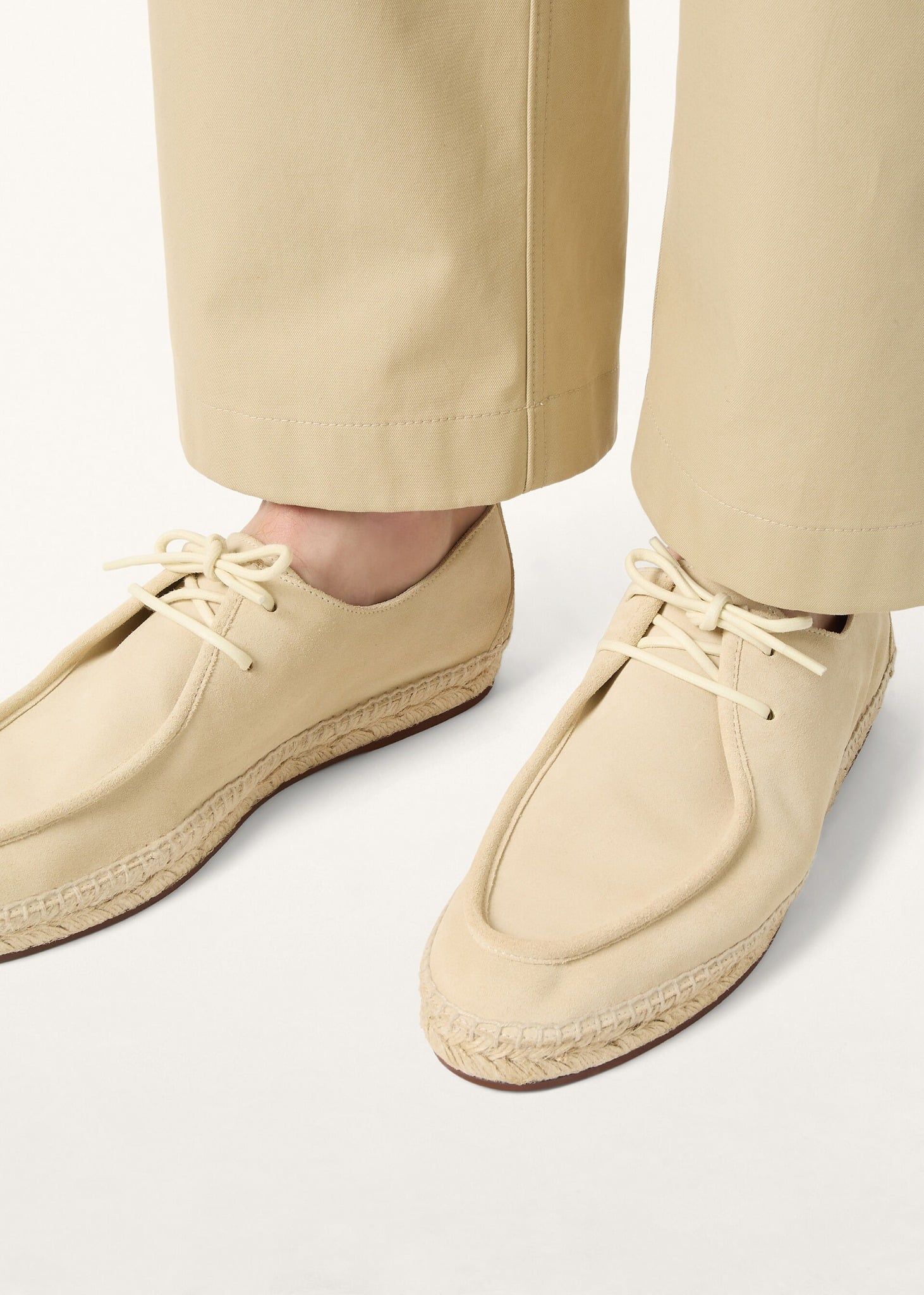  Giày Nam Loro Piana George Walk Espadrille 'Yogurt' 