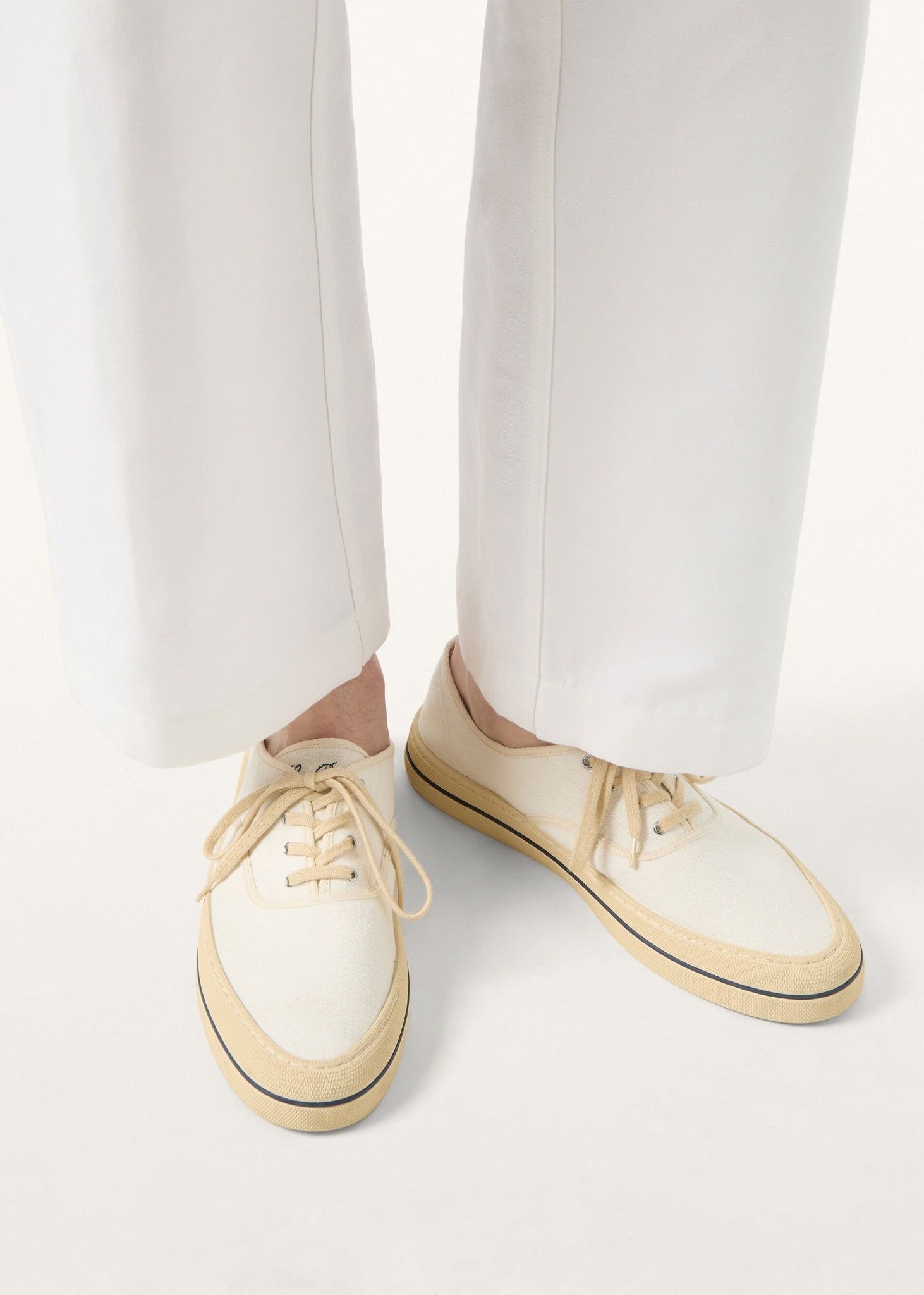  Giày Nam Loro Piana Nantucket Walk Sneaker 'Natural' 