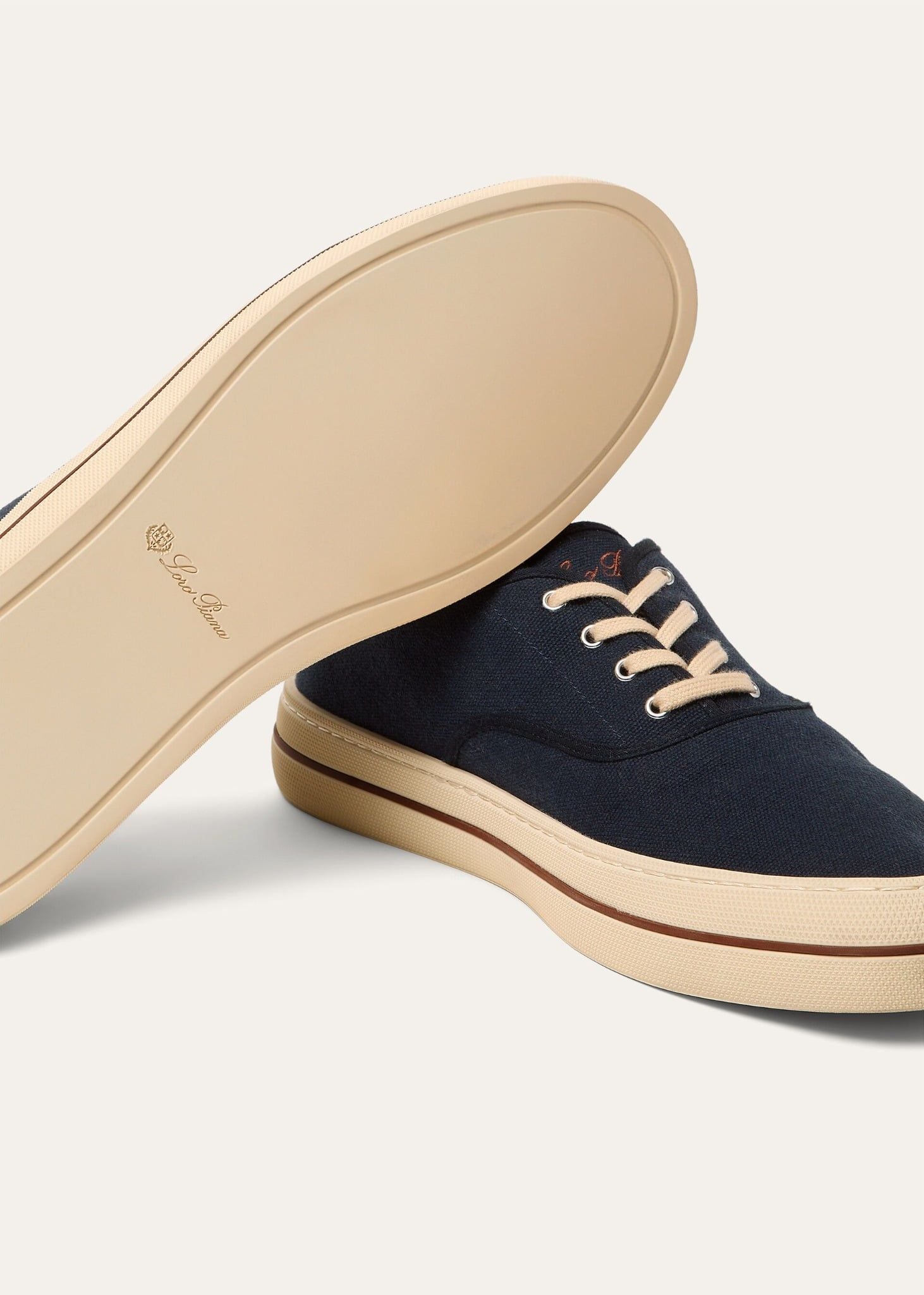 Giày Nam Loro Piana Nantucket Walk Sneaker 'Navy' 