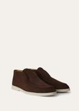 Giày Nam Loro Piana Open Walk Ankle Boot 'Chocolate' 