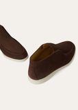  Giày Nam Loro Piana Open Walk Ankle Boot 'Chocolate' 