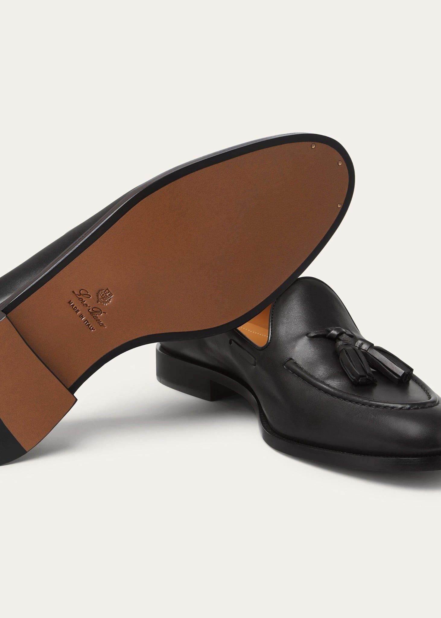  Giày Nam Loro Piana Serge Walk Loafer 'Black' 