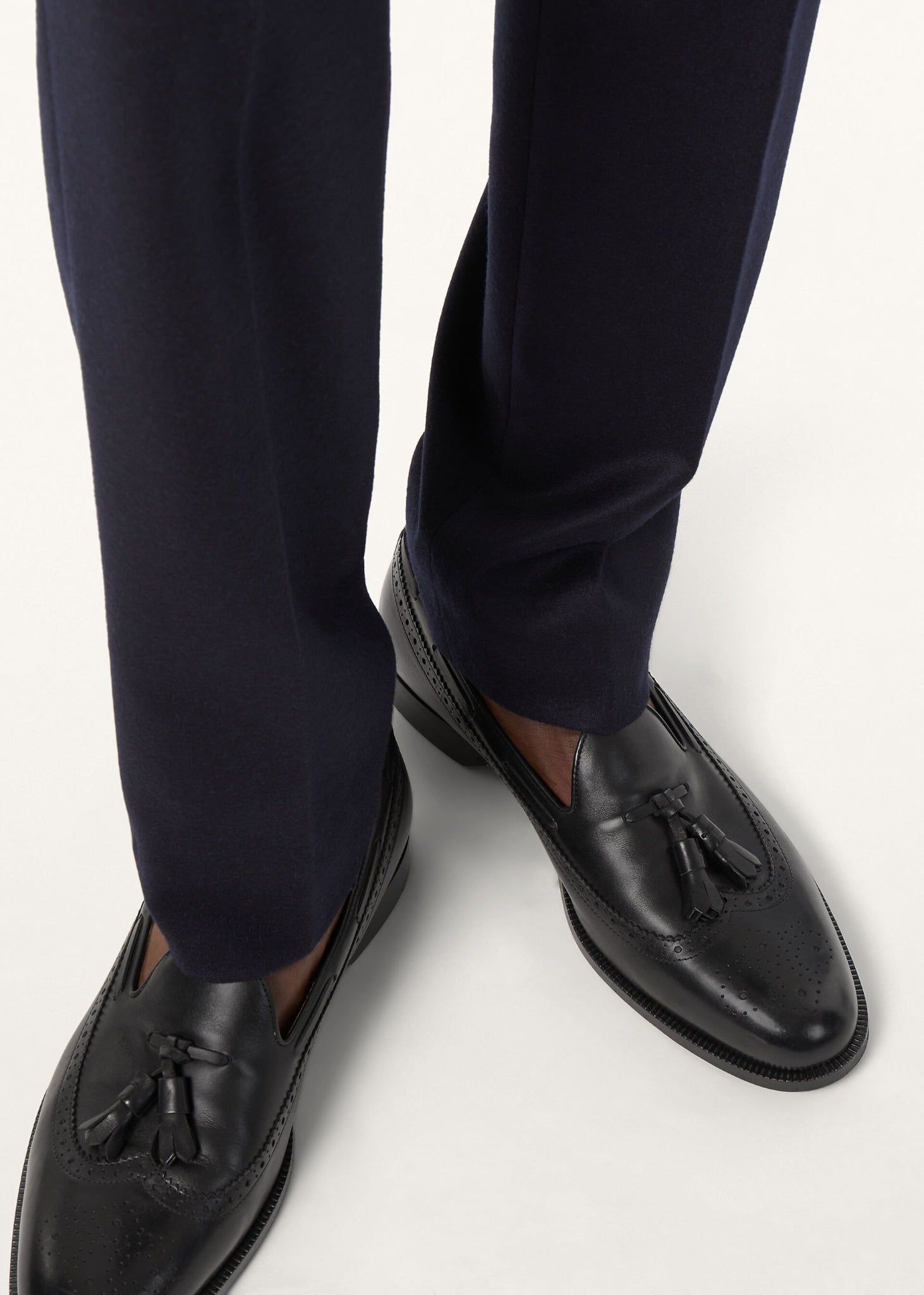  Giày Nam Loro Piana Serge Walk Loafer 'Black' 